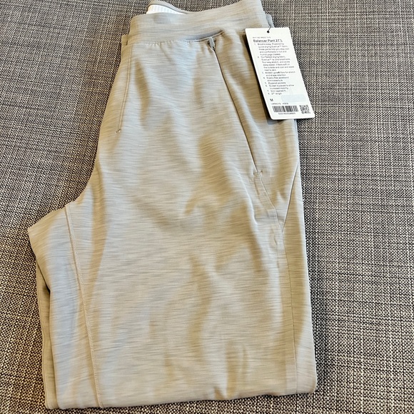 lululemon athletica Other - Lululemon Balancer Yoga Pant, light gray, Medium, 27” inseam, brand new